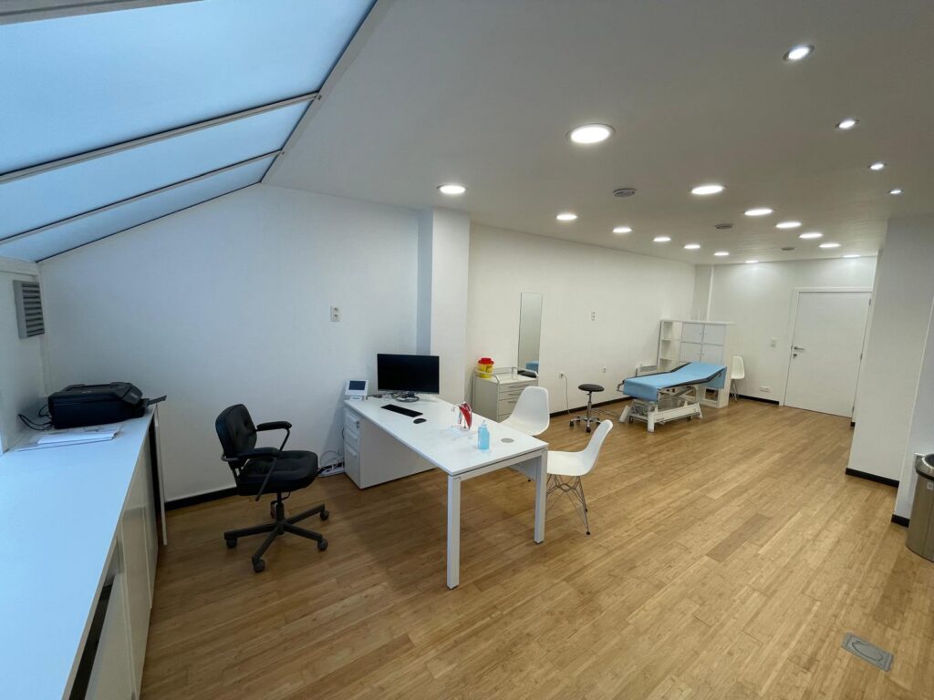 Salle de consultation médicale (illustration).